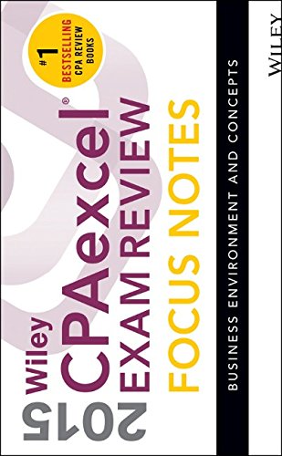 Wiley Cpaexcel Exam Review 2015 Focus Notes Business Environment And Concepts 10th Edition Wiley