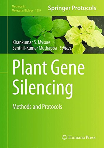 Plant Gene Silencing Methods And Protocols 1st Edition Kirankumar S Mysore