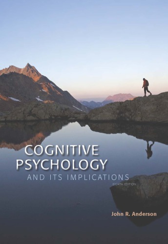 Cognitive Psychology And Its Implications 8th Edition John R Anderson