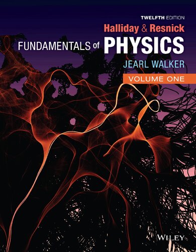 Halliday Resnicks Fundamentals Of Physics 12e Volume 1 Chapters 1 20 12th David Halliday