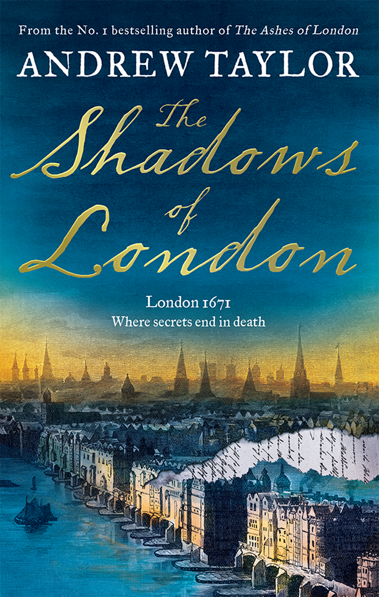 The Shadows Of London 1st Edition Andrew Taylor