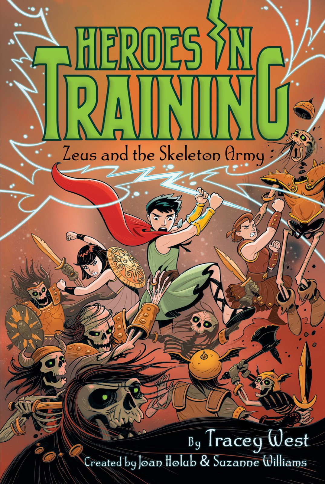 Zeus And The Skeleton Army Joan Holub