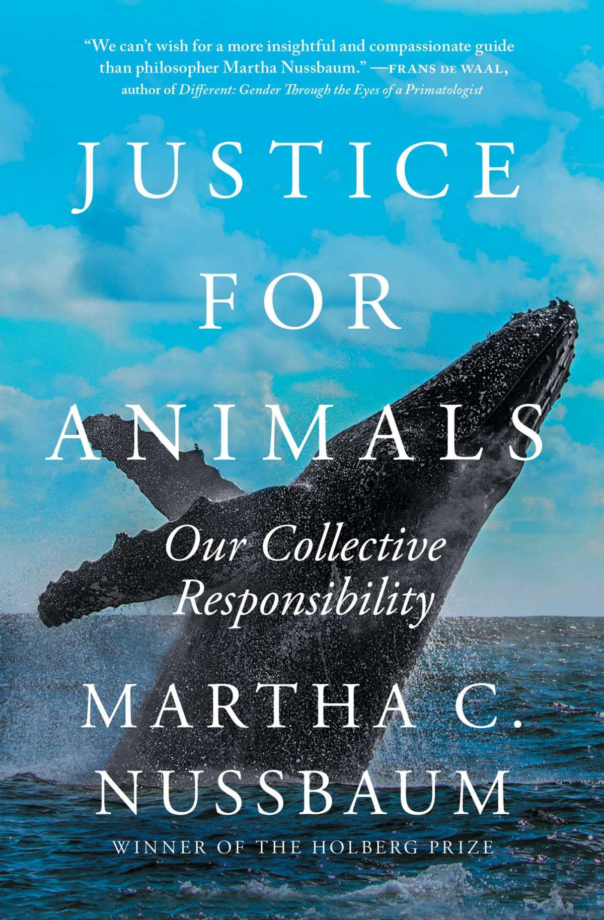 Justice For Animals Martha C Nussbaum