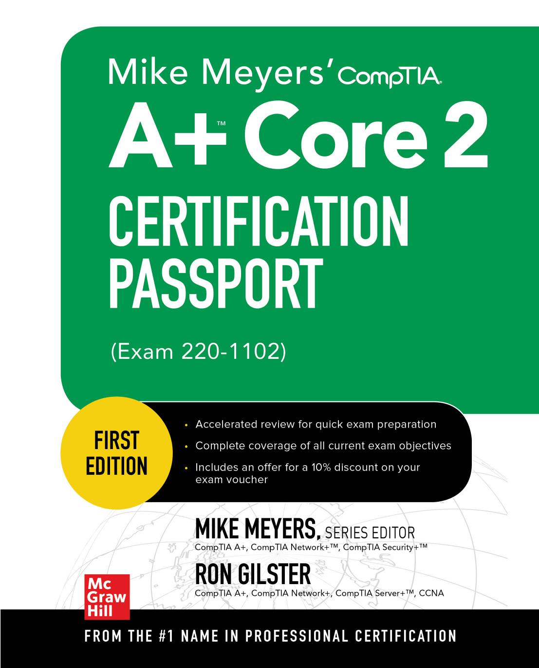 Mike Meyers Comptia A Core 2 Certification Passport Exam 2201102 Ron Gilster