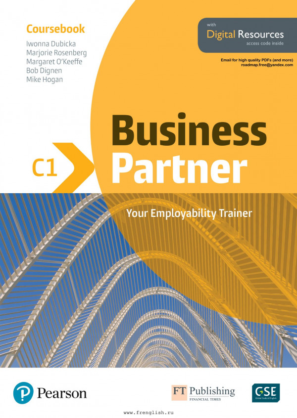 Business Partner C1 Coursebook Margaret Dubicka Pearson Education Okeeffe Iwona