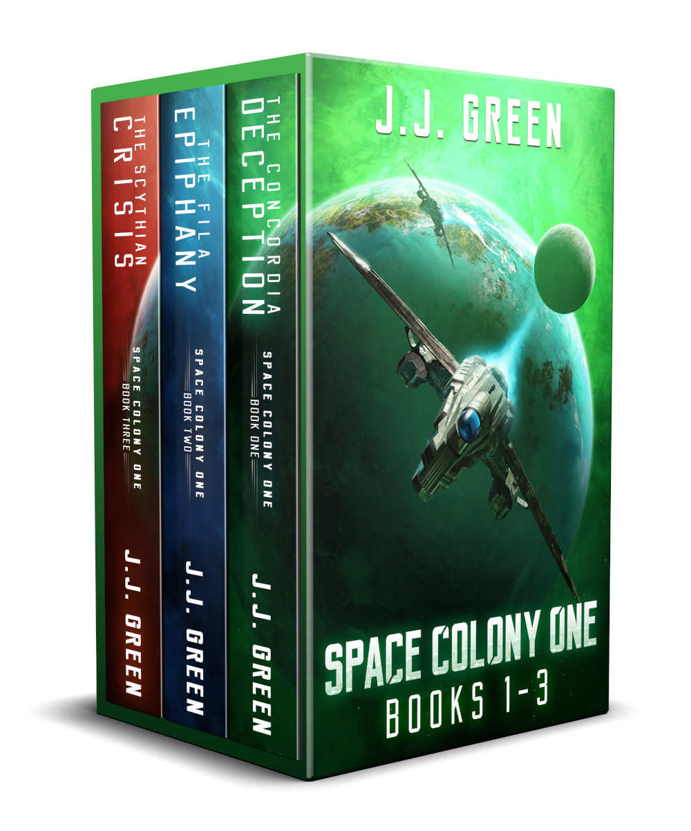 Space Colony One Books 1 3 Space Colony One Series Jj Green