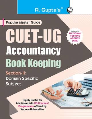 Cuetug Sectionii Domain Specific Subject Accountancybook Keeping Entrance Test Guide Rph Editorial Board