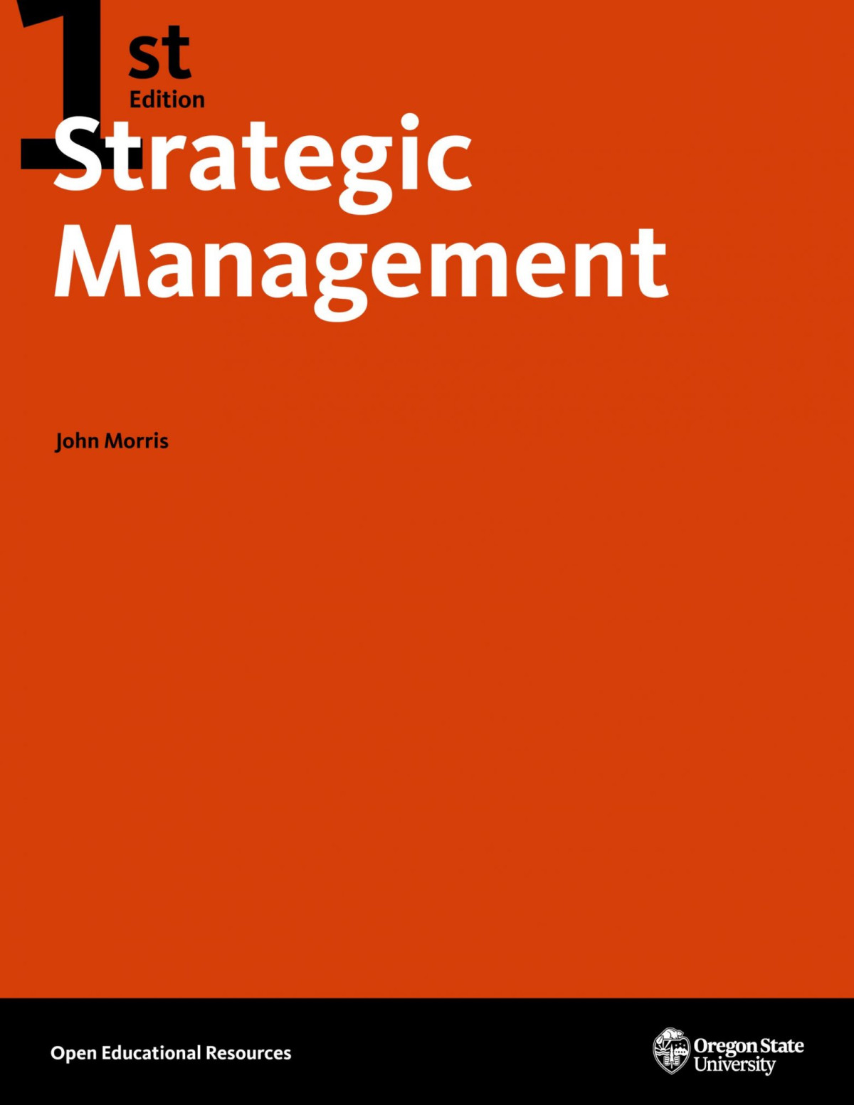 Strategic Management John Morris