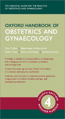 Oxford Handbook Of Obstetrics And Gynaecology 4th Edition 4th Collins