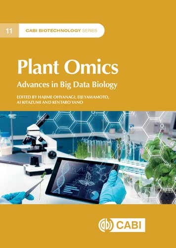 Plant Omics Advances In Big Data Biology Hajime Ohyanagi Eiji Yamamoto