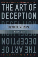 The Art Of Deception Kevin D Mitnick William L Simon