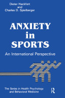 Anxiety In Sports An International Perspective 1st Edition Dieter Hackfort