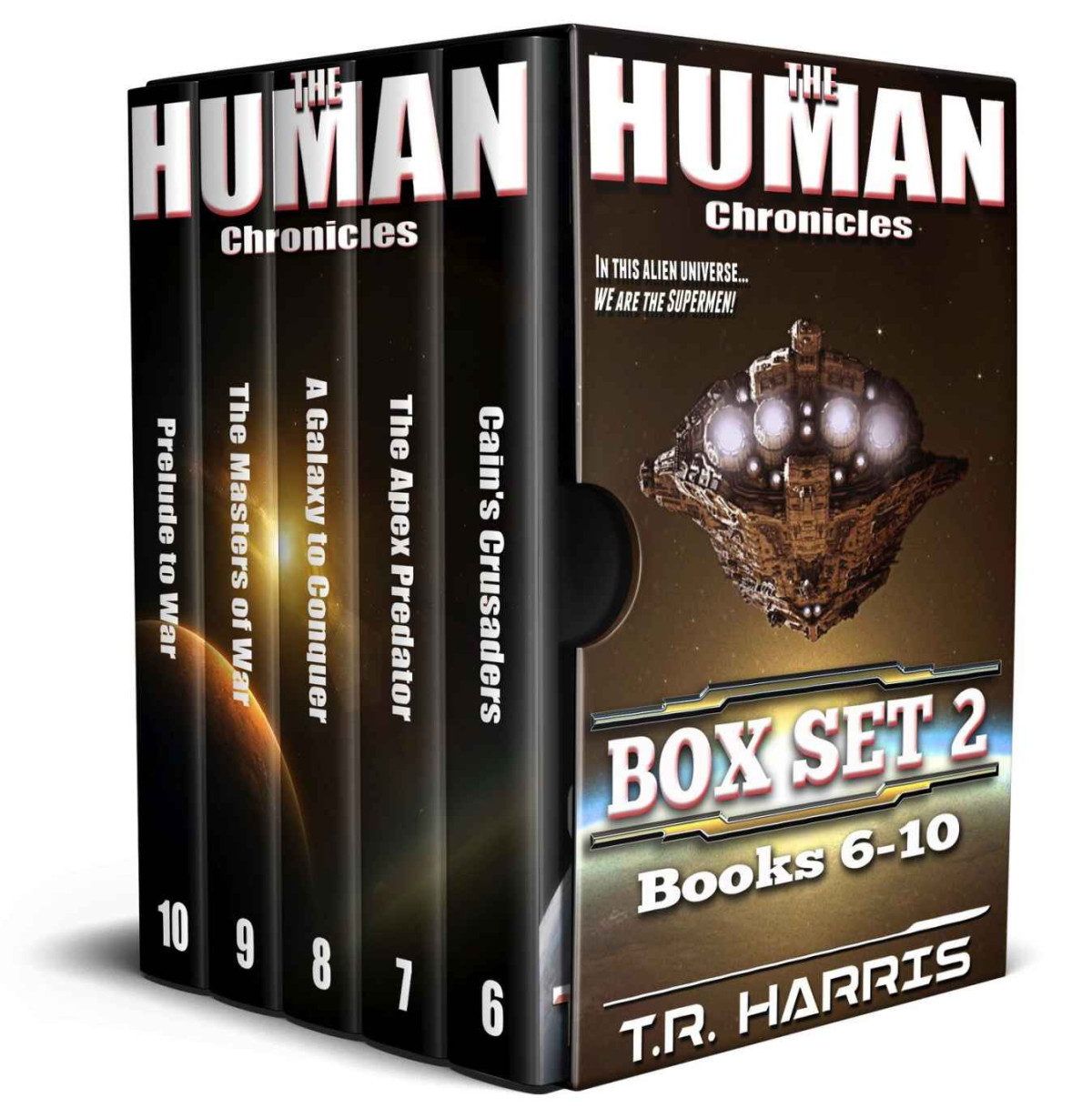 The Human Chronicles Saga Box Set 2 Tr Harris