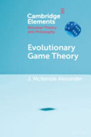 Evolutionary Game Theory J Mckenzie Alexander