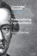 Rationalizing Vernnfteln Martin Sticker