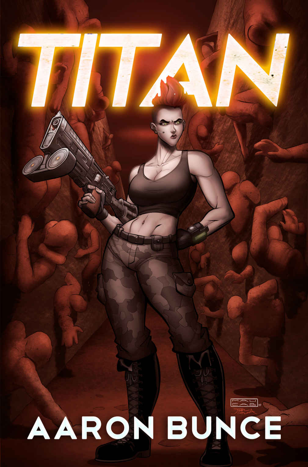 Titan A Science Fiction Horror Adventure Aaron Bunce