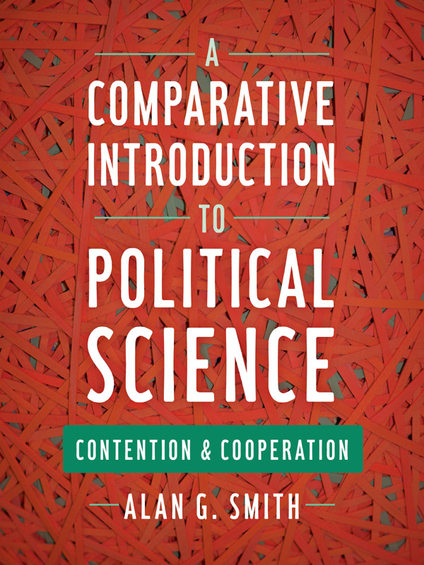 A Comparative Introduction To Political Science Alan G Smith
