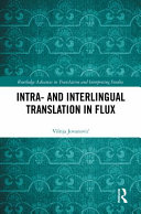 Intra And Interlingual Translation In Flux Visnja Jovanovic