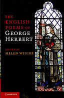 The English Poems Of George Herbert George Herbert