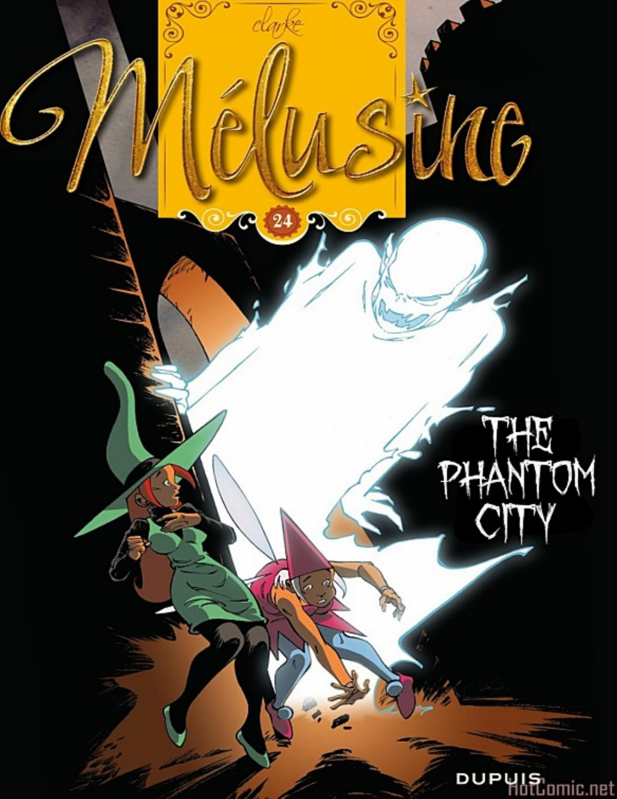 Mlusine The Phantom City Clarke Comic Book Author