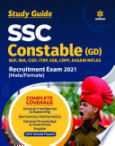 Ssc Constable Gd Exam Guide Arihant Experts