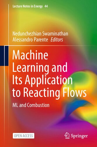 Machine Learning And Its Application To Reacting Flows Ml And Combustion 1st Edition Nedunchezhian Swaminathan