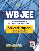 Wb Jee Engineering Solved Paper 2022th Edition Arihant Experts