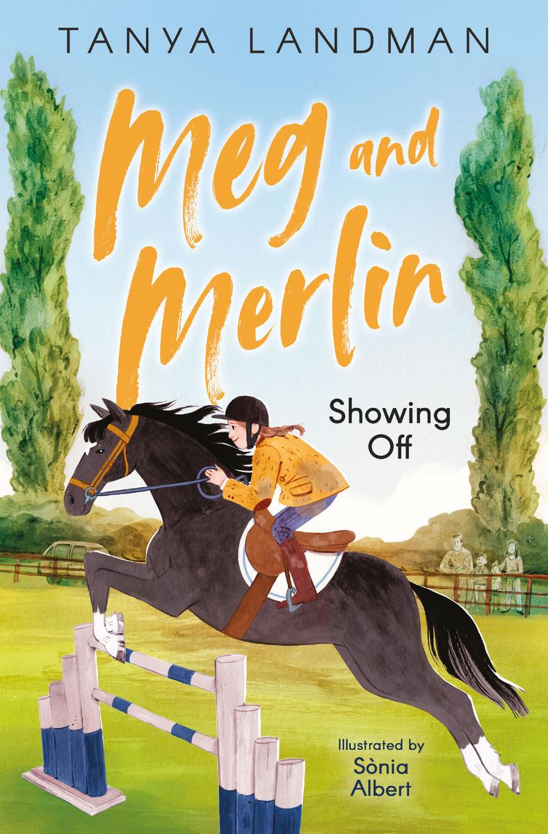 Meg And Merlin Showing Off Tanya Landman