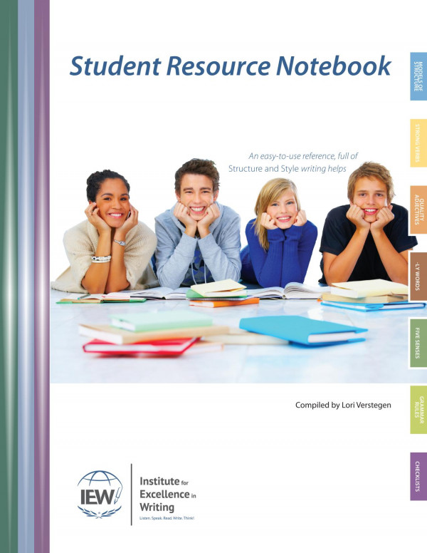 Student Resource Notebook 3rd Edition Lori Verstegen