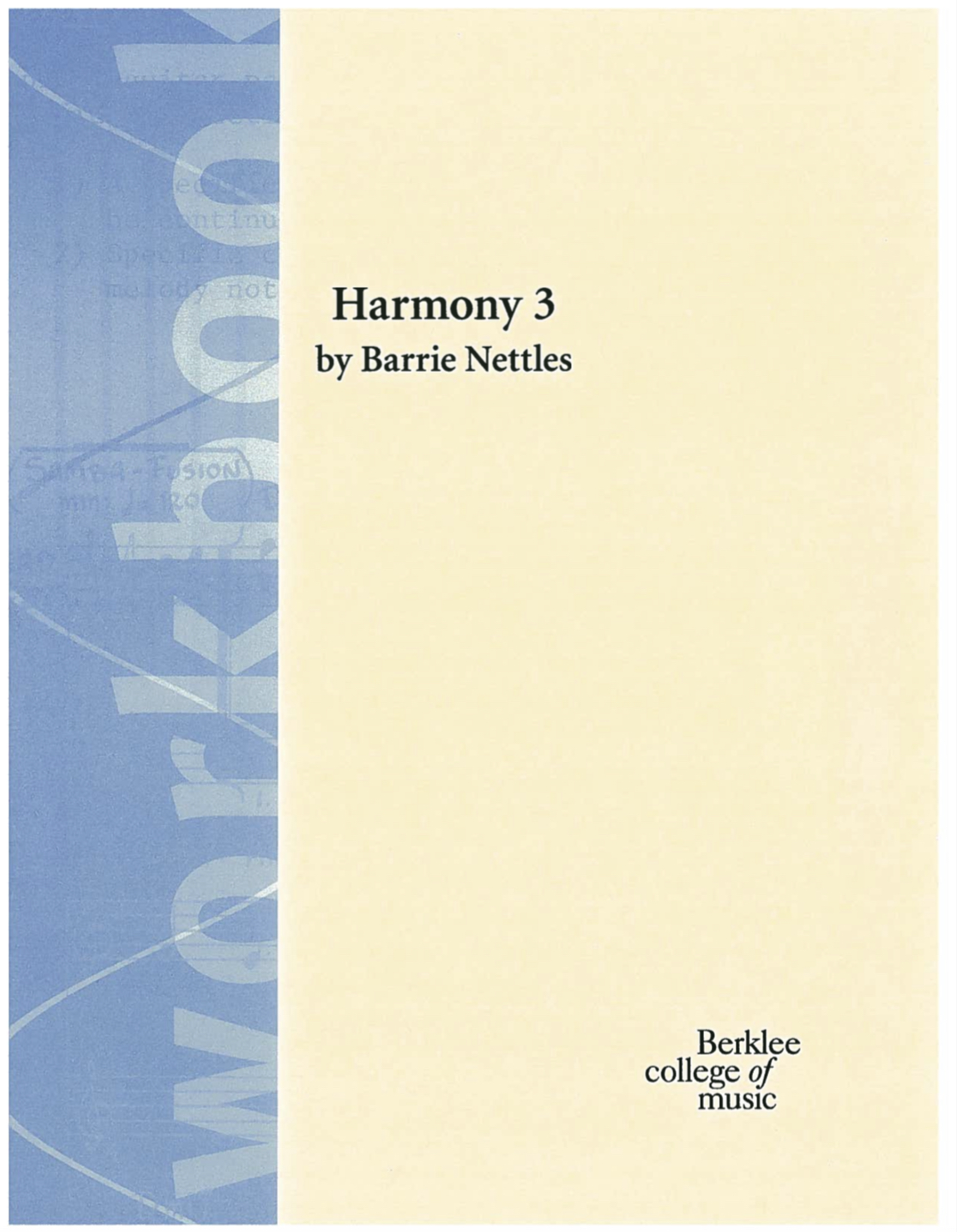 Harmony 3 Barrie Nettles