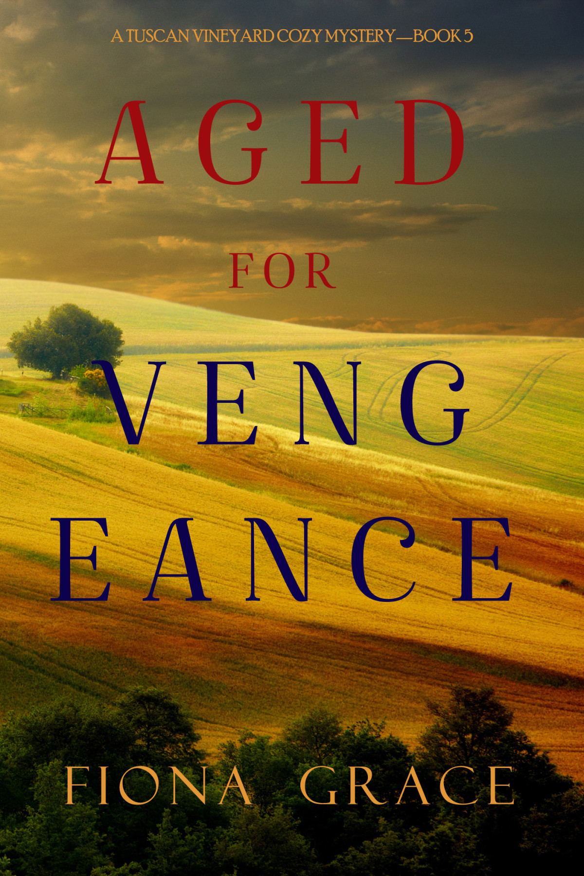 Aged For Vengeance Tuscan Vineyard Cozy Mysteries 05 Fiona Grace
