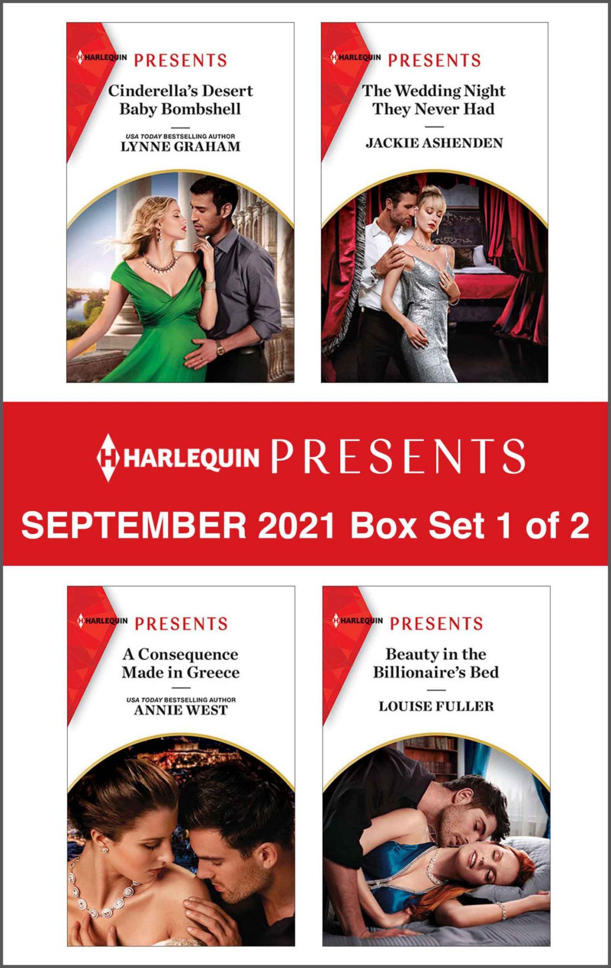 Harlequin Presents September 2021box Set 1 Of 2 Lynne Graham