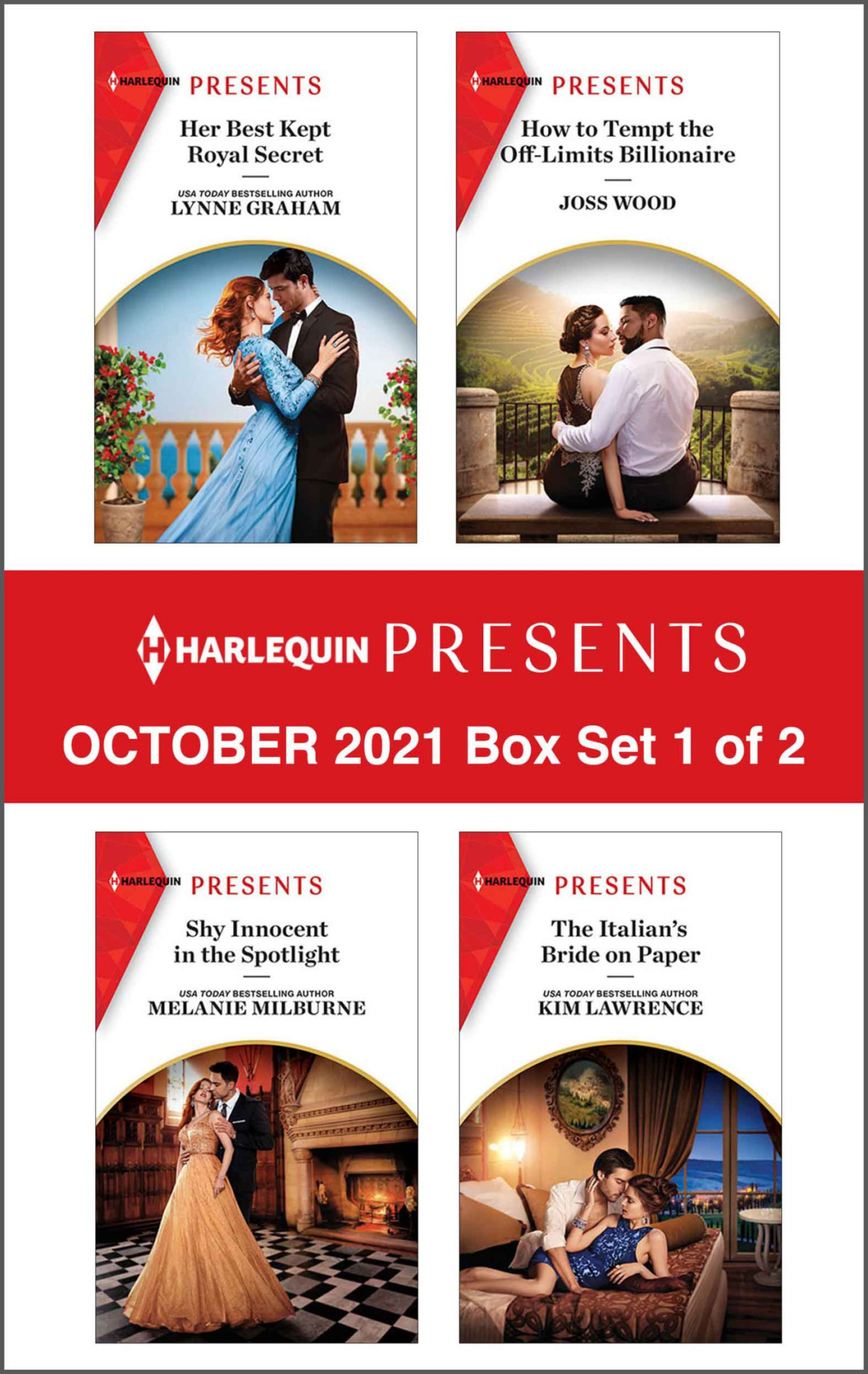 Harlequin Presents October 2021box Set 1 Of 2 Lynne Graham