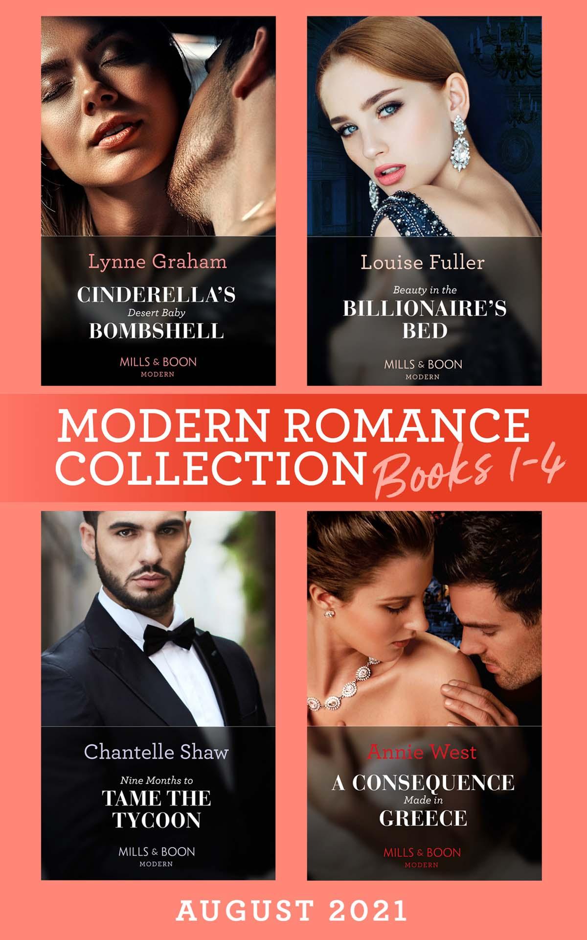 Modern Romance August 2021 Books 14 Lynne Graham Louise Fuller Chantelle Shaw Annie West