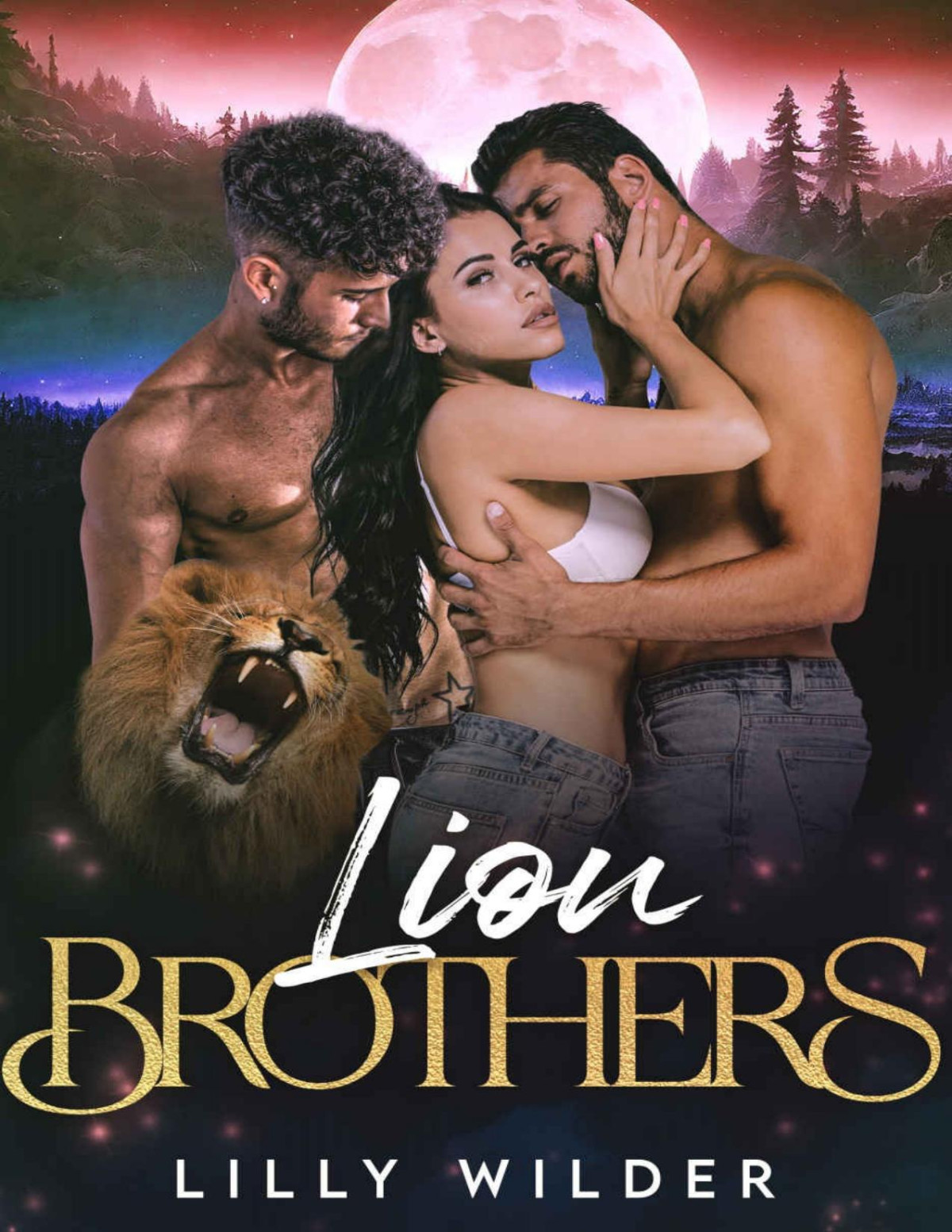 Lion Brothers Menage Scifi Romance Lion Pride Book 2 Lilly Wilder