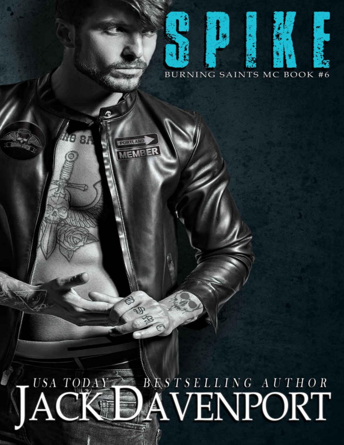Spike Burning Saints Mc Book 6 Jack Davenport