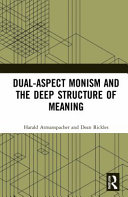 Dualaspect Monism And The Deep Structure Of Meaning 1st Edition Harald Atmanspacher
