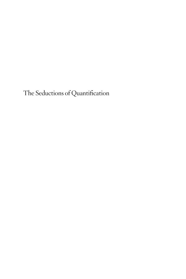 The Seductions Of Quantificationmeasuring Human Rights Gender Violence And Sex Trafficking Sally Engle Merry