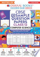 Oswaal Cbse Sample Question Papers Class 12 Computer Science For 2023 Exam Oswaal Editorial Board