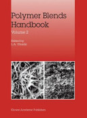 Polymer Blends Handbook L A Utracki