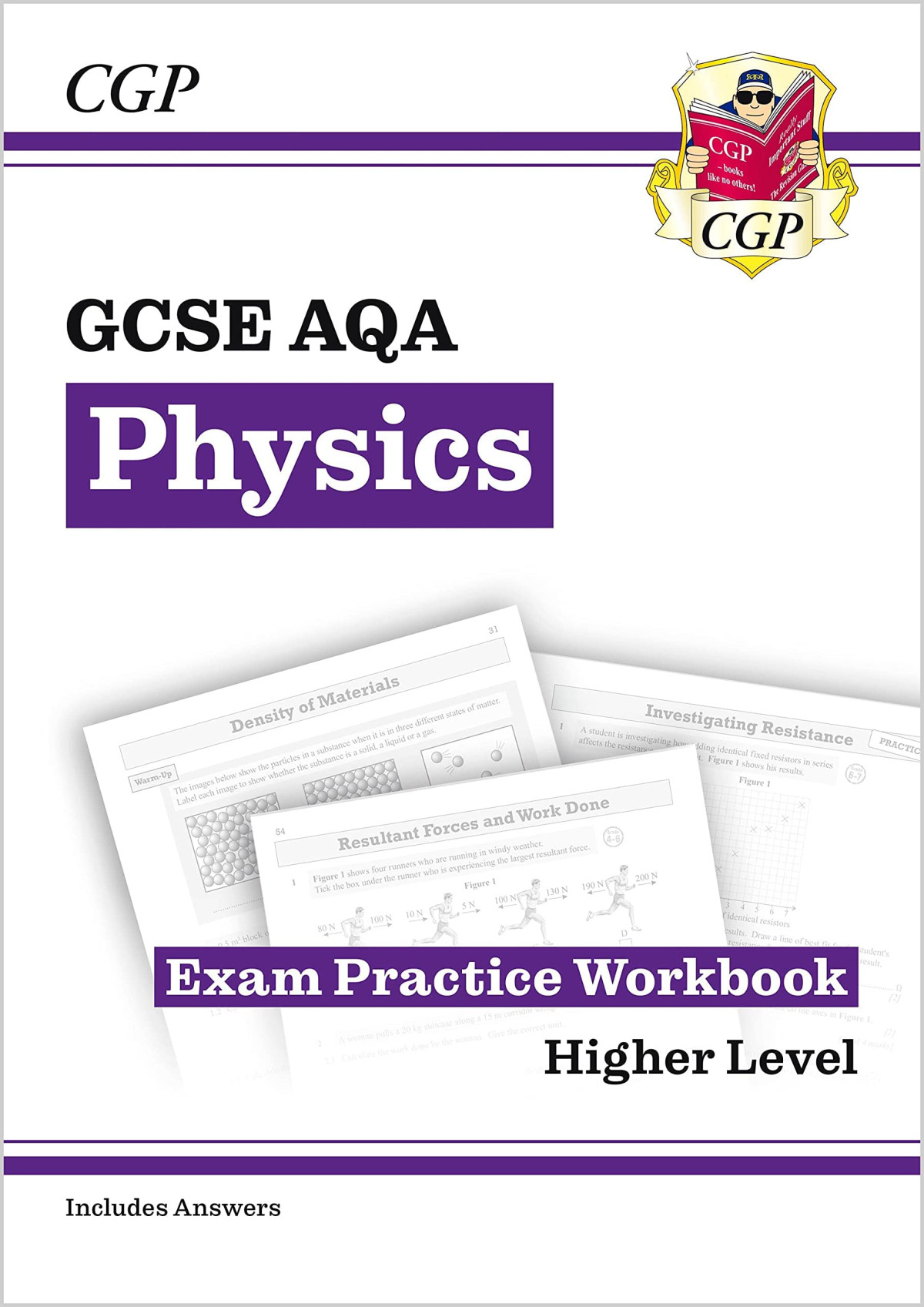 Gcse Physics Aqa Exam Practice Workbook Higher Includes Answers Cgp Books