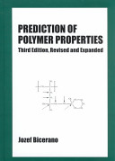Prediction Of Polymer Properties Jozef Bicerano