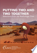 Putting Two And Two Together Selections From The Mathologer Files Burkard Polster