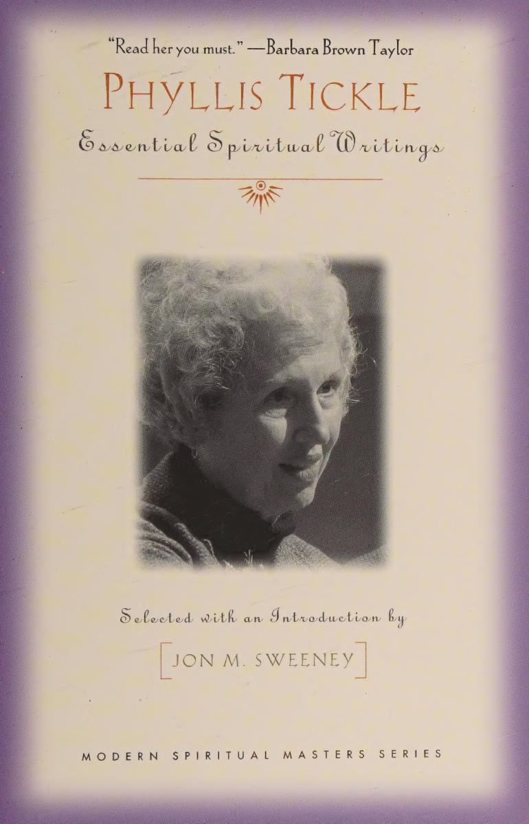 Phyllis Tickle Essential Spiritual Writings Tickle Phyllis