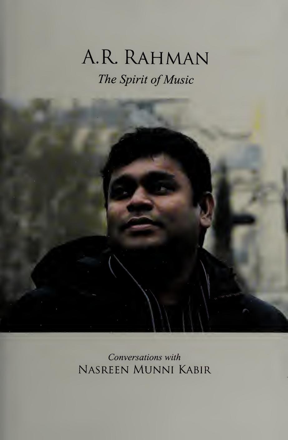 The Spirit Of Music Ar Rahman