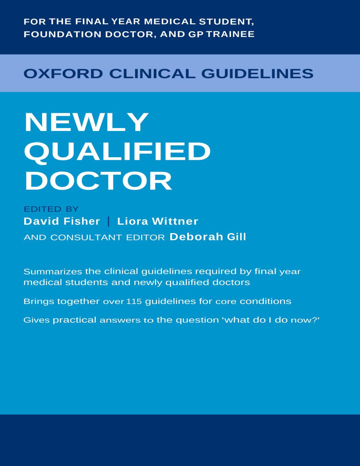 Oxford Clinical Guidelines Newly Qualified Doctor Fisher David Wittner
