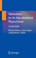 Telemedicine For The Musculoskeletal Physical Exam A Pocket Guide 1st Mariam Zakhary Editor