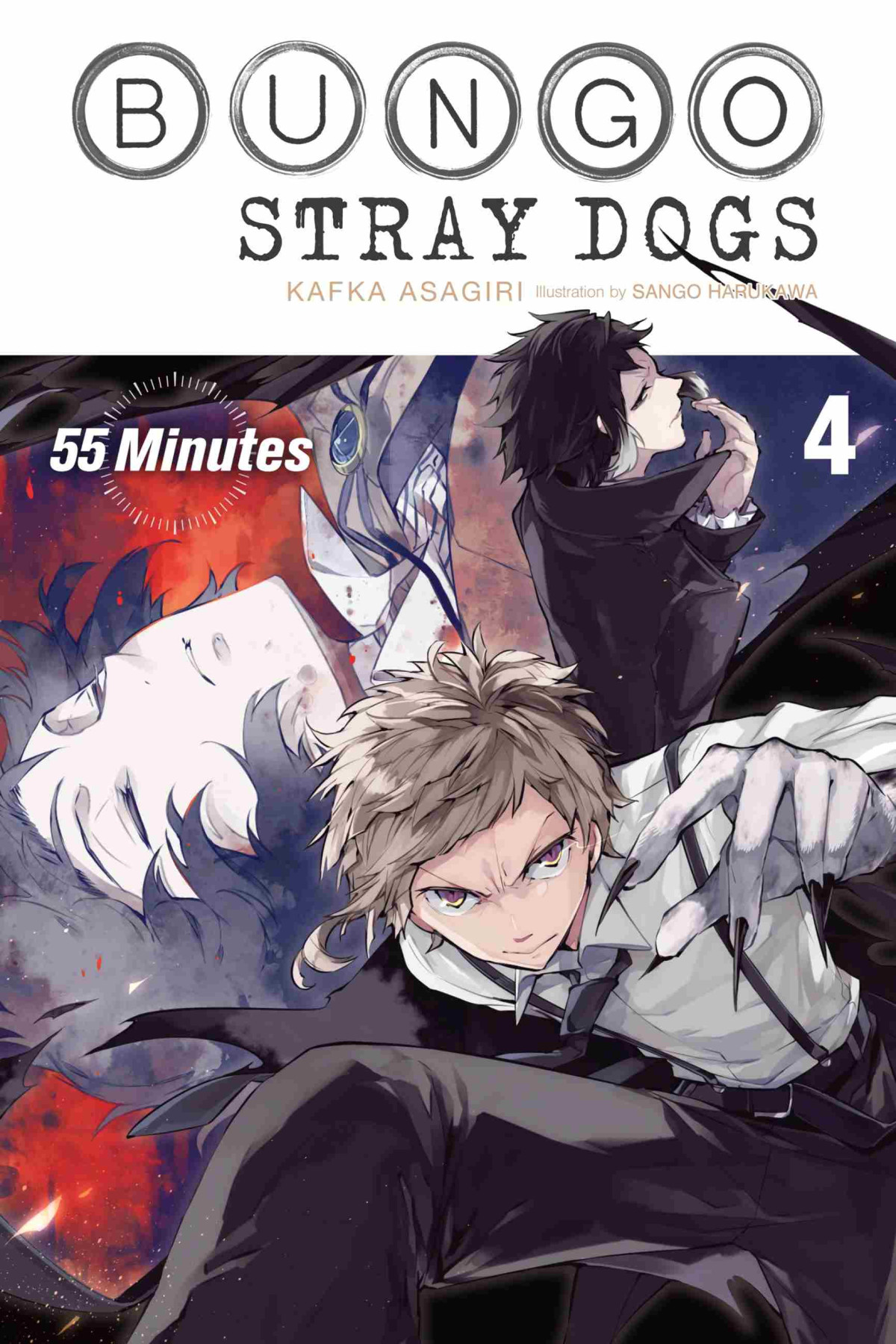 Bungo Stray Dogs Vol 4 55 Minutes Kafka Asagiri And Sango Harukawa