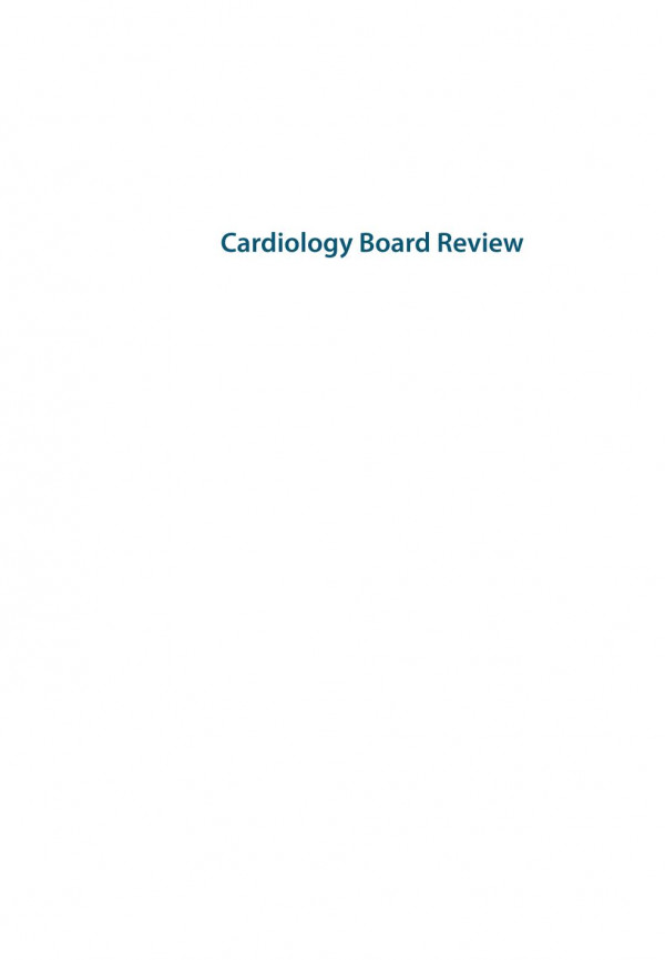 Cardiology Board Review Feb 27 20181118699025wileypdf Ramdas G Pai
