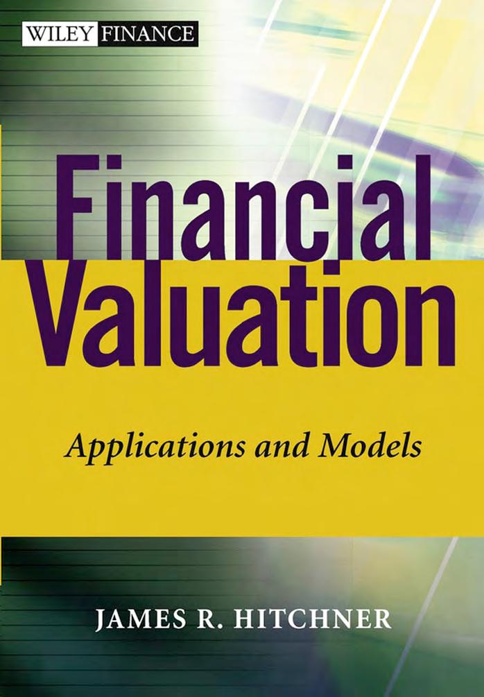 Financial Valuation Applications And Models James R Hitchner